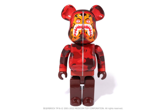 BAPE COLOR CAMO TIGER BE@RBRICK 1000%