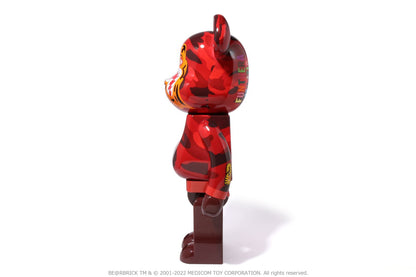 BAPE COLOR CAMO TIGER BE@RBRICK 1000%