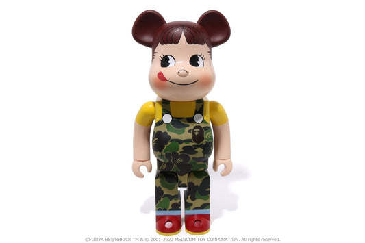 BAPE X FUJIYA ABC CAMO PEKO BE@RBRICK 1000%