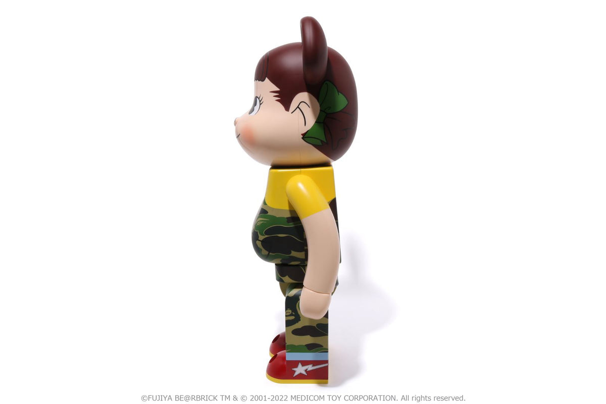 BAPE X FUJIYA ABC CAMO PEKO BE@RBRICK 1000%