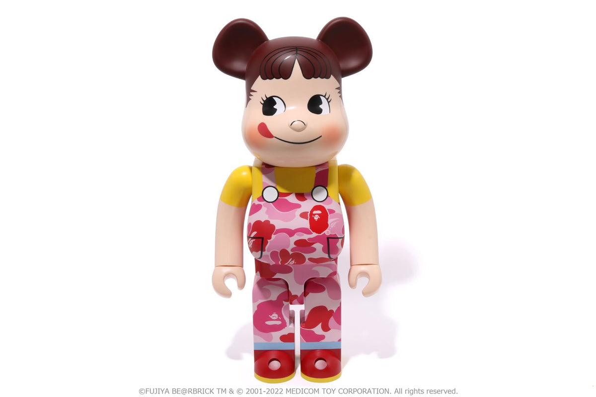BAPE X FUJIYA ABC CAMO PEKO BE@RBRICK 1000%