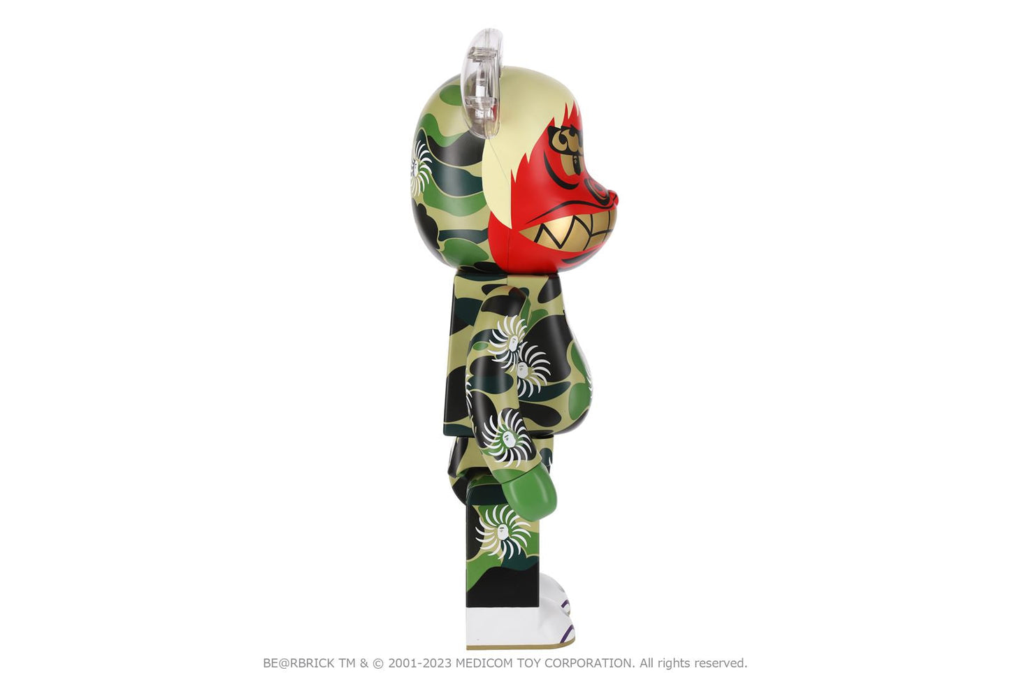 BAPE 新年 BE@RBRICK 獅子舞 1000%