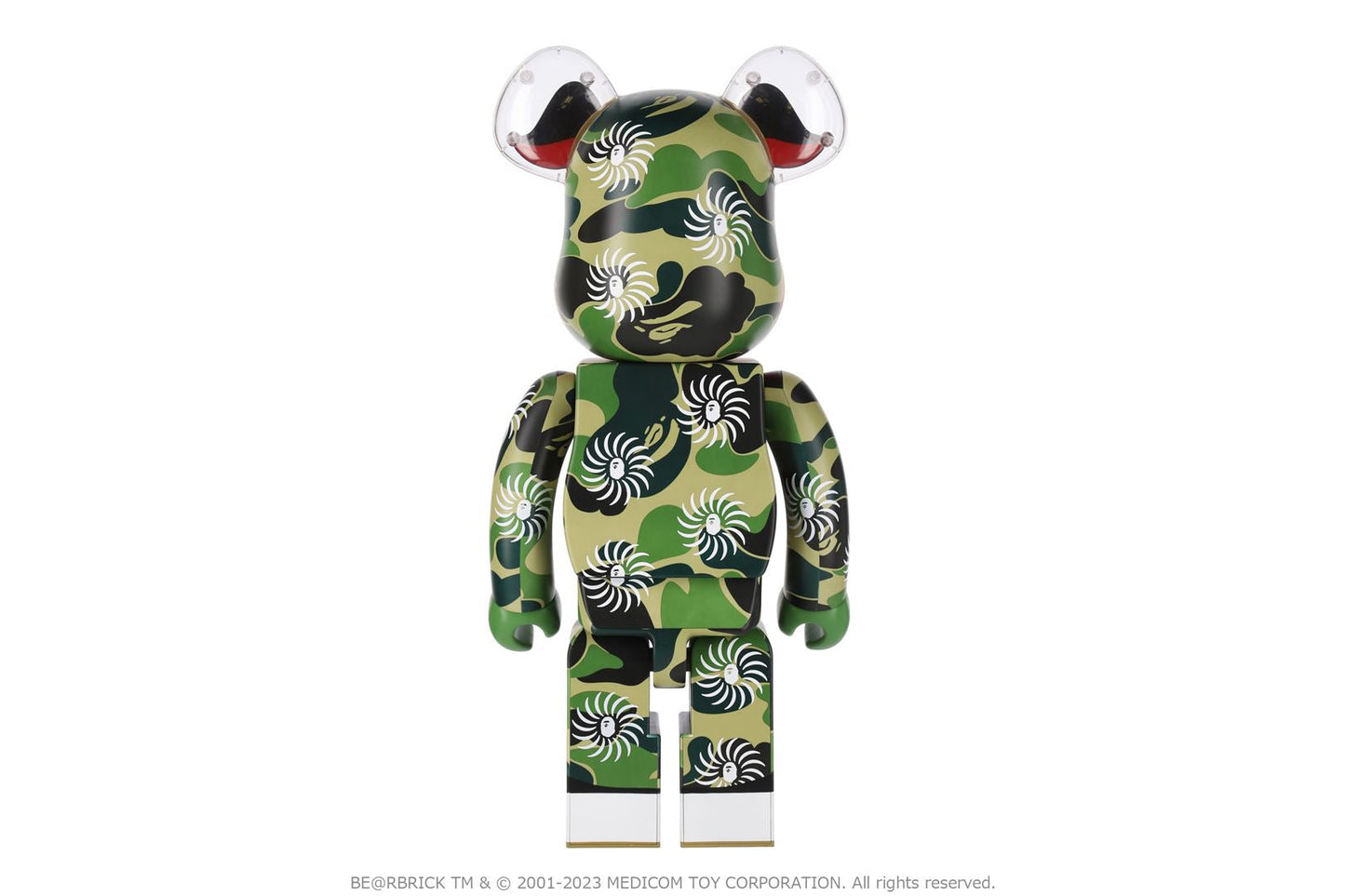 BAPE 新年 BE@RBRICK 獅子舞 1000%
