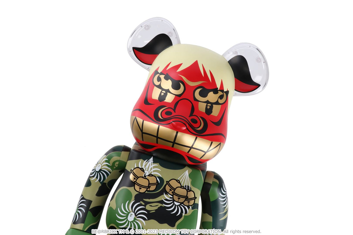 BAPE 新年 BE@RBRICK 獅子舞 1000%