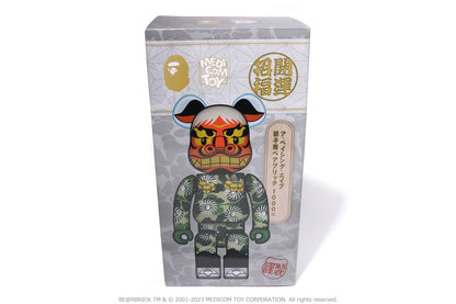 BAPE 新年 BE@RBRICK 獅子舞 1000%