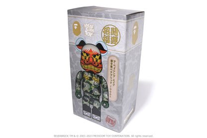 BAPE 新年 BE@RBRICK 獅子舞 1000%
