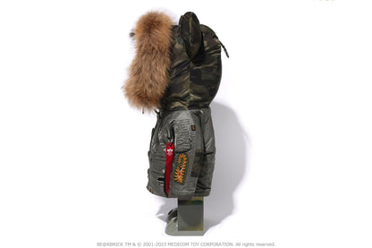 BAPE BAPE X ALPHA N3B BE@RBRICK 1000%