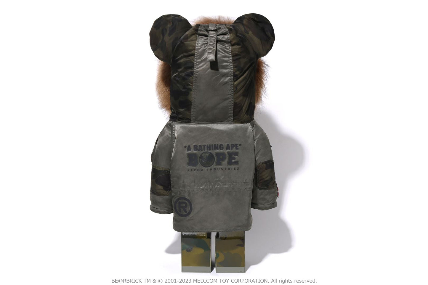 BAPE BAPE X ALPHA N3B BE@RBRICK 1000%