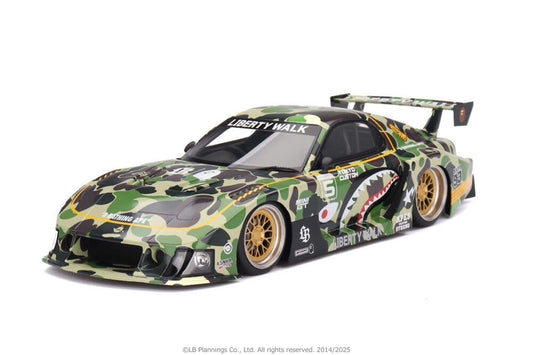 BAPE【 BAPE X LBWK 】MINI GT ABC CAMO FD RX7 1/18