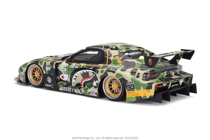 BAPE【 BAPE X LBWK 】MINI GT ABC CAMO FD RX7 1/18