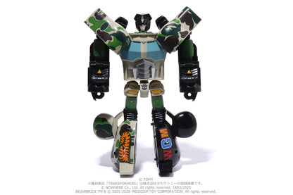 BAPE X TRANSFORMERS X BE@RBRICK ABC CAMO SHARK CONVOY 400%