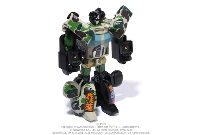 BAPE X TRANSFORMERS X BE@RBRICK ABC CAMO SHARK CONVOY 400%