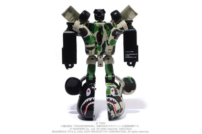 BAPE X TRANSFORMERS X BE@RBRICK ABC CAMO SHARK CONVOY 400%