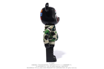 BAPE X TRANSFORMERS X BE@RBRICK ABC CAMO SHARK CONVOY 400%