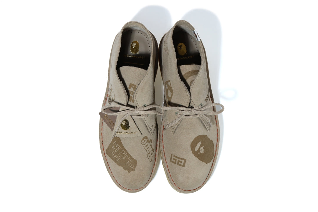 BAPE X CLARKS 沙漠靴