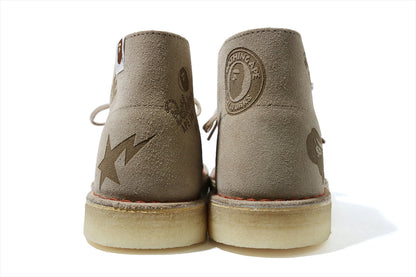 BAPE X CLARKS 沙漠靴