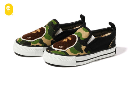 BAPE ABC CAMO APE HEAD PATCH SLIP ON