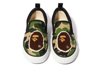 BAPE ABC CAMO APE HEAD PATCH SLIP ON