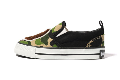 BAPE ABC CAMO APE HEAD PATCH SLIP ON