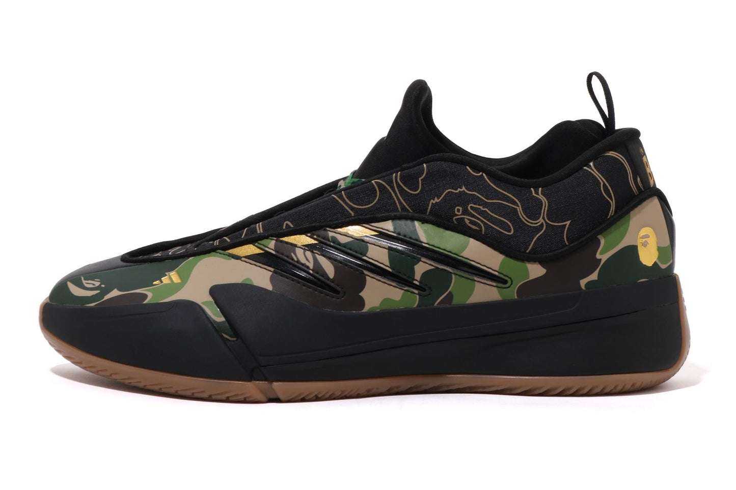 BAPE X ADIDAS DAME 9 BAPE CAMO