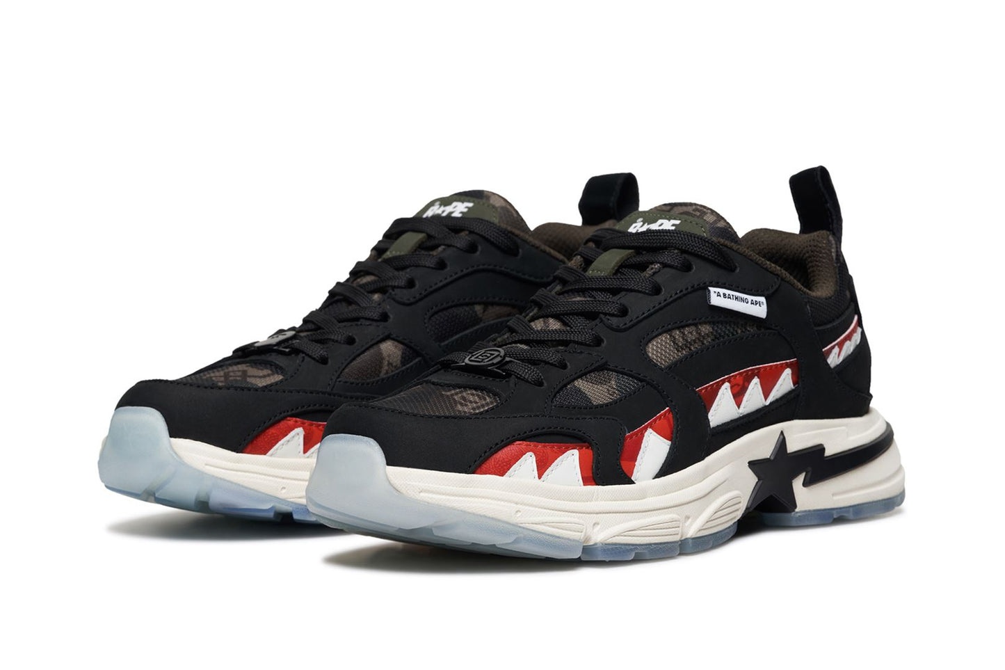 BAPE BAPE X CLOT SHARK STA
