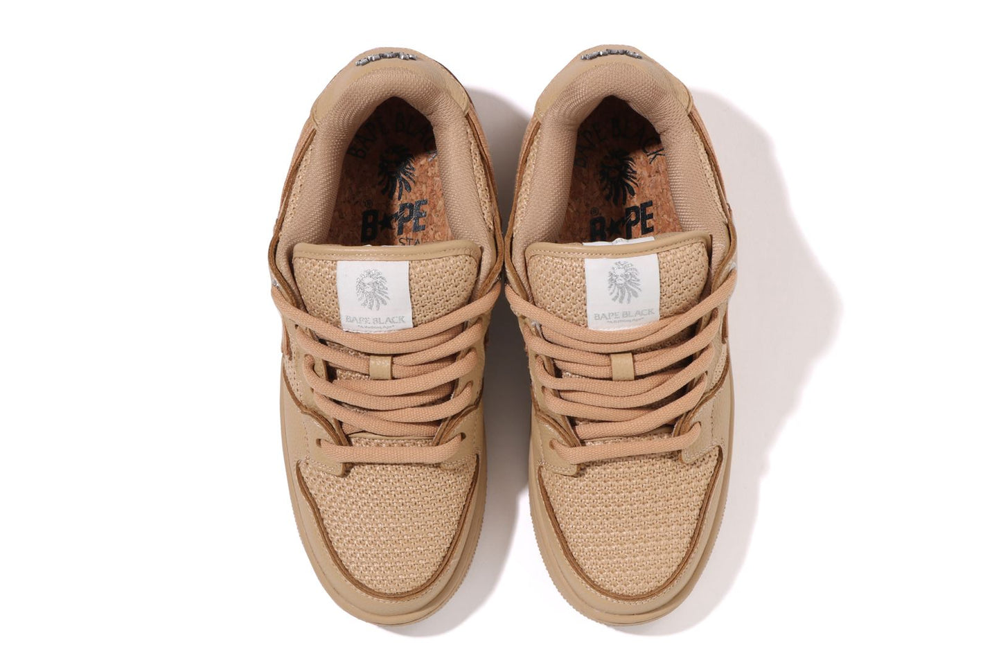 BAPE 黑色 SK8 STA 鉤針鞋