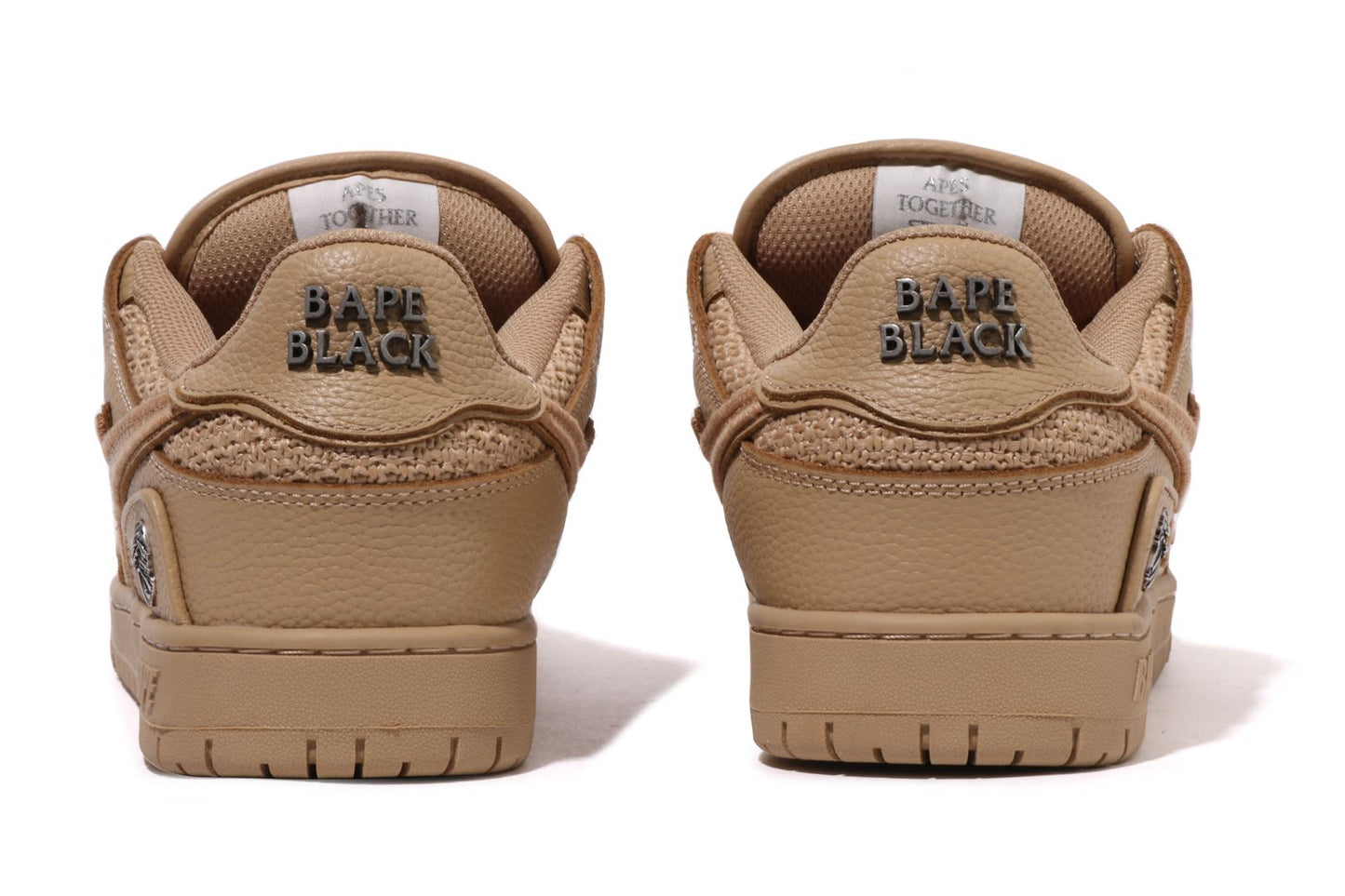 BAPE 黑色 SK8 STA 鉤針鞋