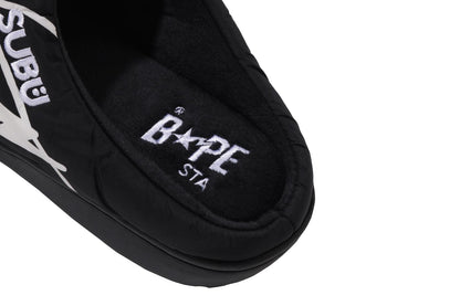 BAPE X SUBU PUFFER SANDALS