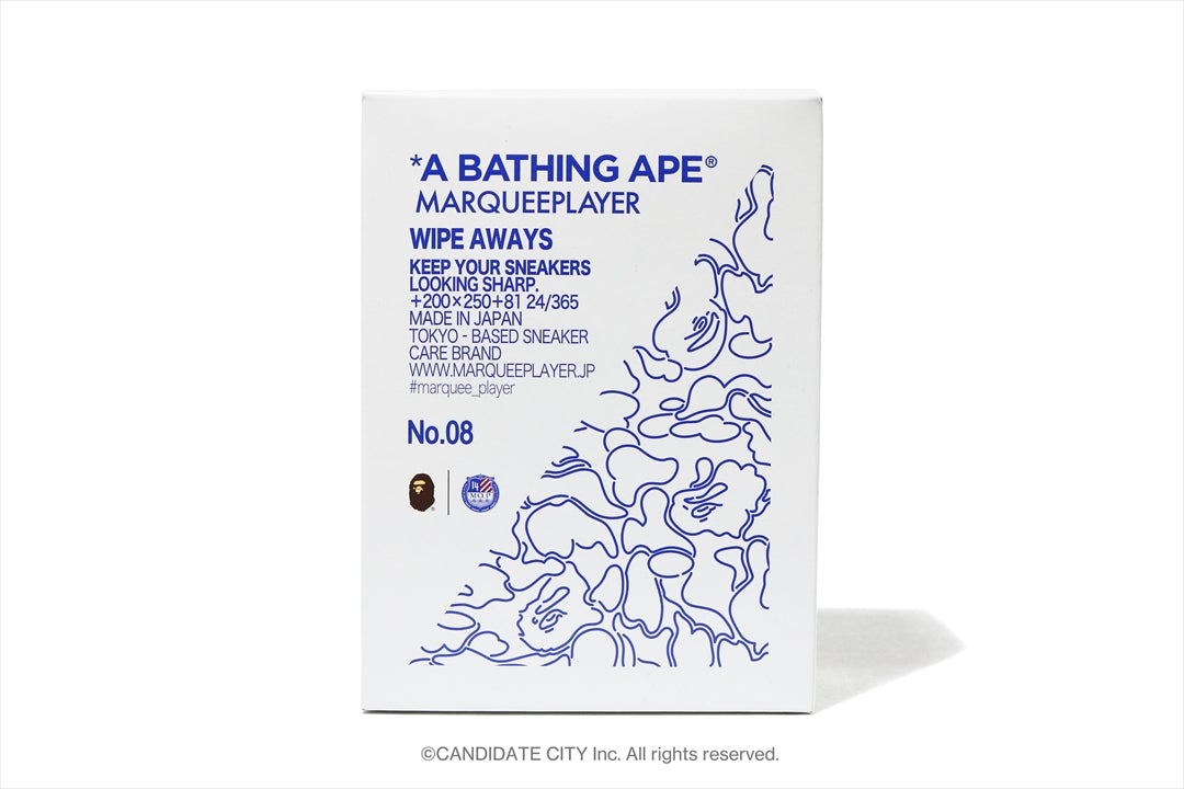 BAPE X MARQUEE PLAYER WIPE AWAYS No.08