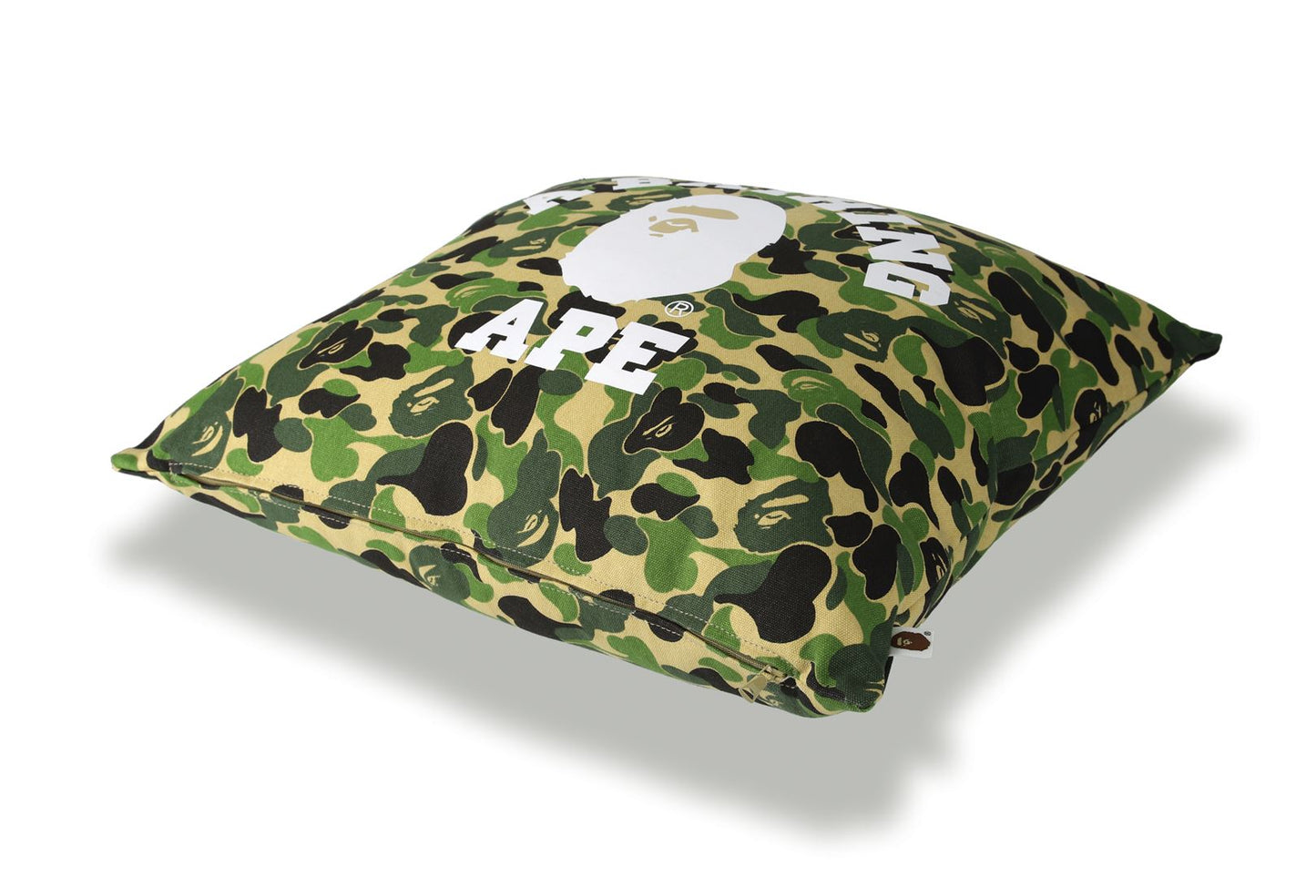 BAPE ABC CAMO COLLEGE SQUARE CUSHION