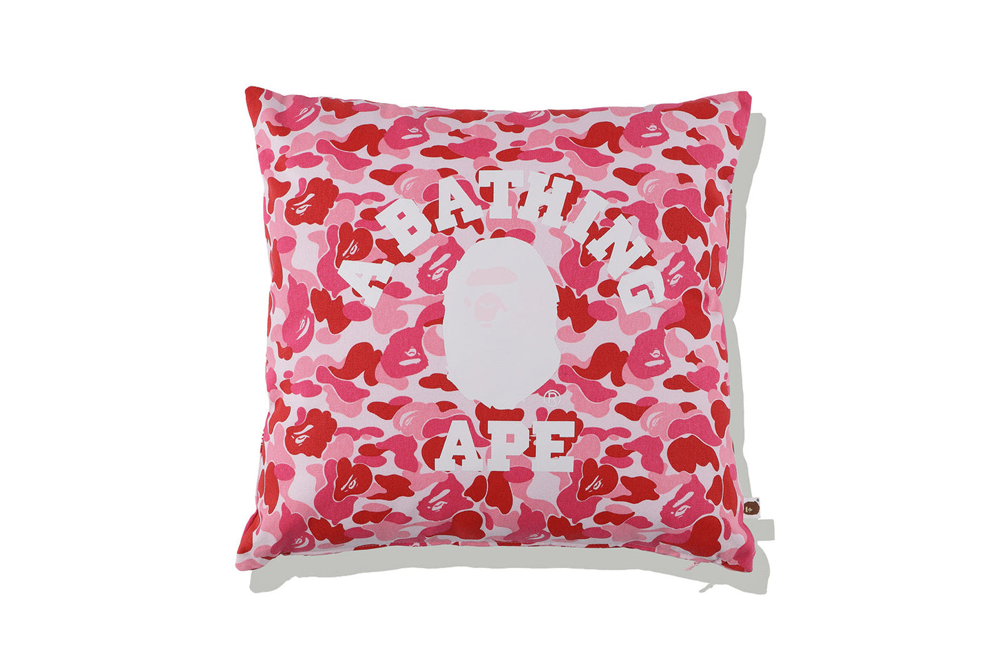 BAPE ABC CAMO COLLEGE SQUARE CUSHION