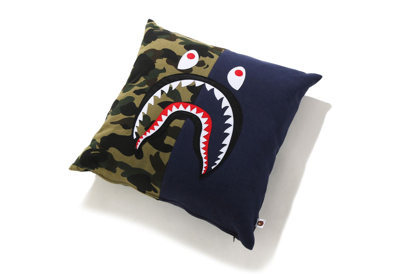 BAPE 1ST CAMO SHARK SQUARE CUSHION