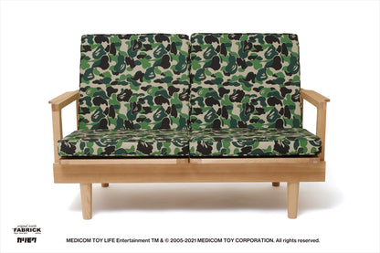 BAPE BAPE X FABRICK X KARIMOKU ABC CAMO 雙人沙發 BAPE HOME