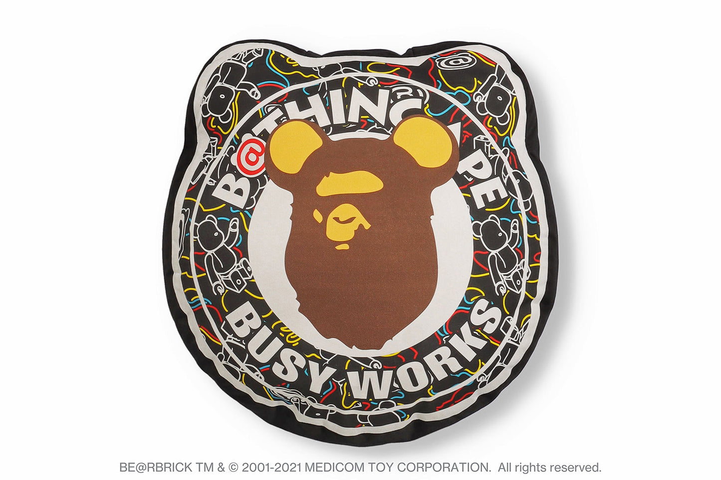 BAPE BE@RBRICK CAMO BE@R CUSHION