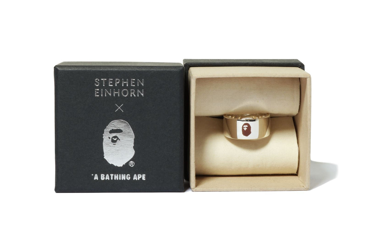 BAPE X STEPHEN EINHORN APE HEAD RING