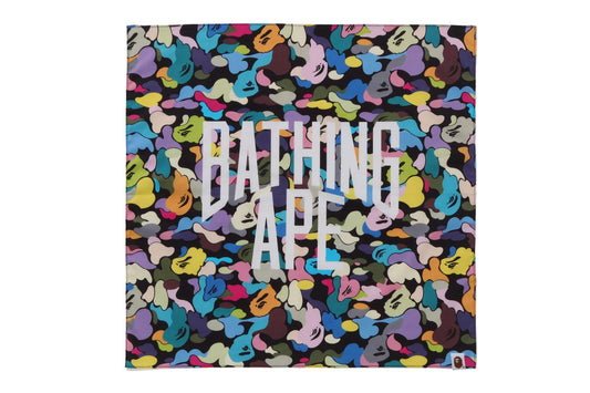 BAPE MULTI CAMO NYC LOGO BANDANA