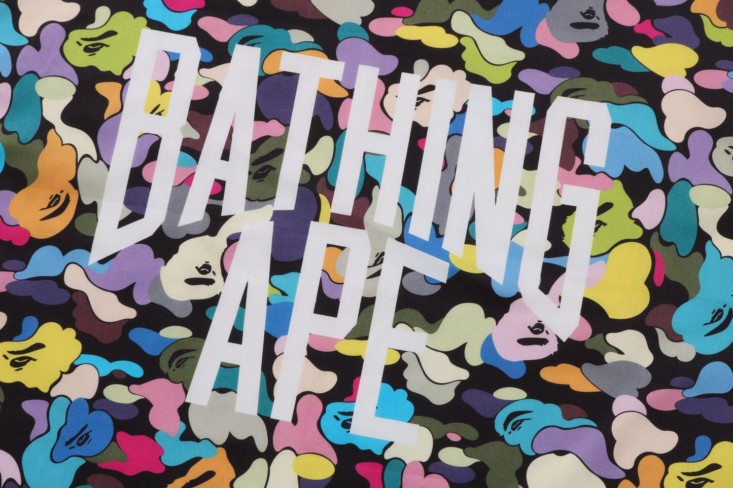 BAPE MULTI CAMO NYC LOGO BANDANA