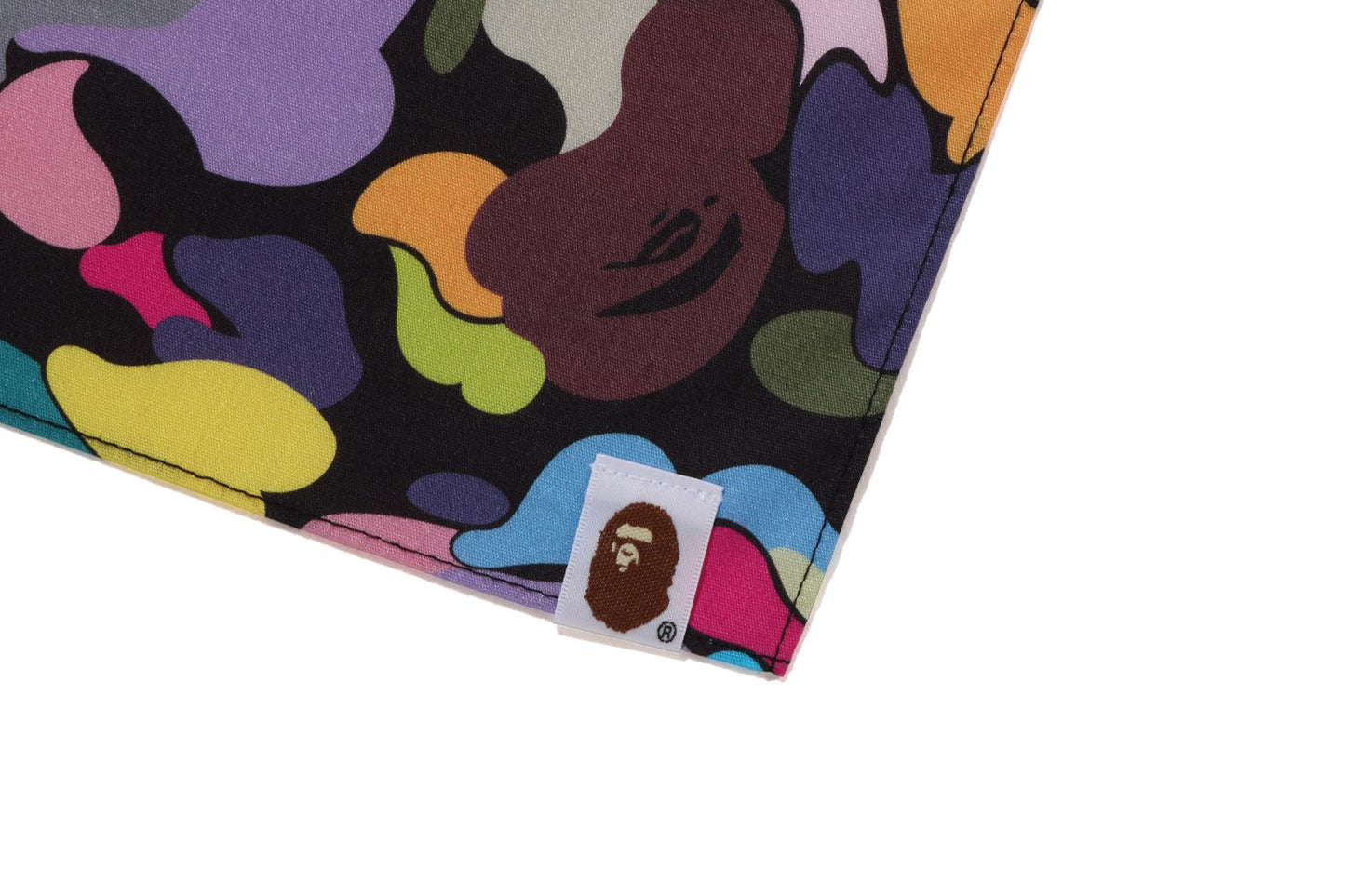 BAPE MULTI CAMO NYC LOGO BANDANA