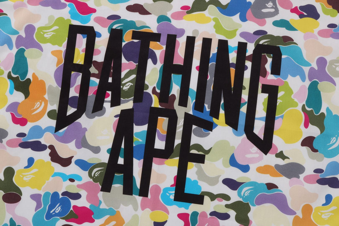 BAPE MULTI CAMO NYC LOGO BANDANA