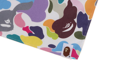 BAPE MULTI CAMO NYC LOGO BANDANA