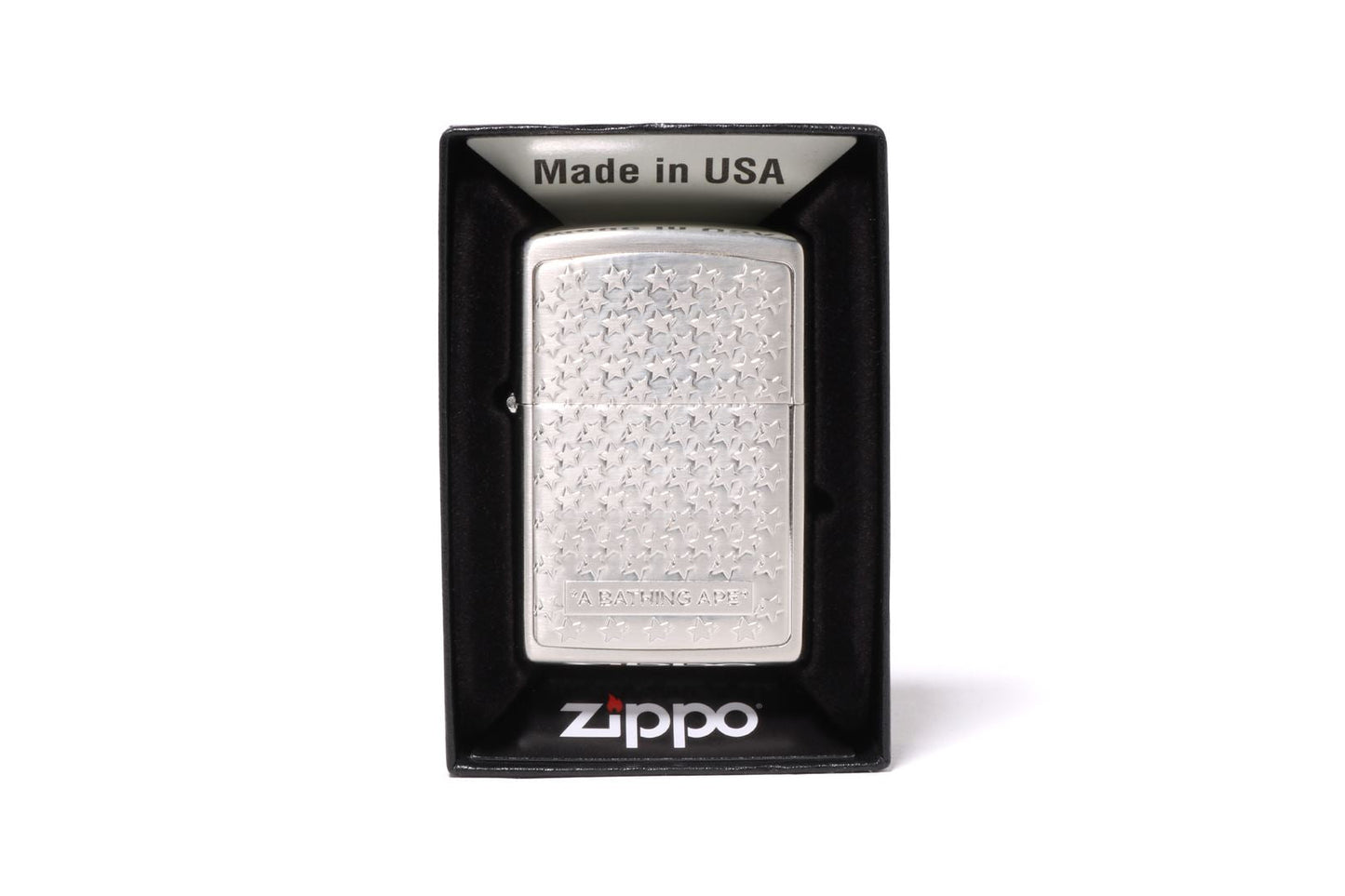BAPE STA PATTERN ZIPPO 打火機