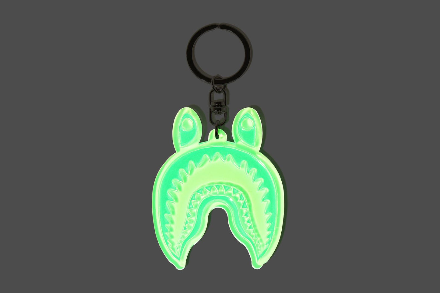 BAPE SHARK REFLECTIVE KEYCHAIN