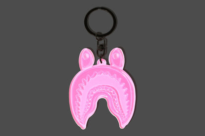 BAPE SHARK REFLECTIVE KEYCHAIN