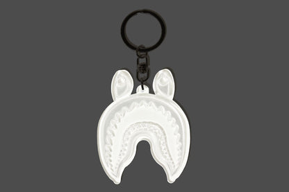 BAPE SHARK REFLECTIVE KEYCHAIN