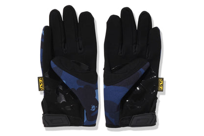 BAPE COLOR CAMO MECHANIX WEAR GLOVES