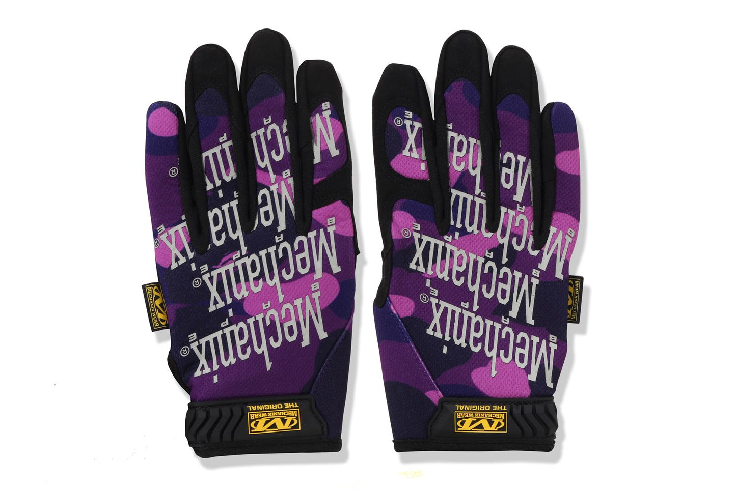 BAPE COLOR CAMO MECHANIX WEAR GLOVES