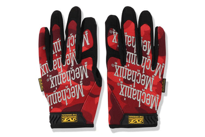 BAPE COLOR CAMO MECHANIX WEAR GLOVES