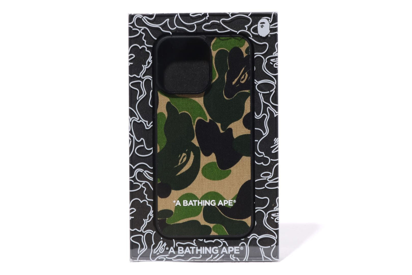 BAPE ABC CAMO CLOTH FABRIC IPHONE 15 PRO MAX CASE