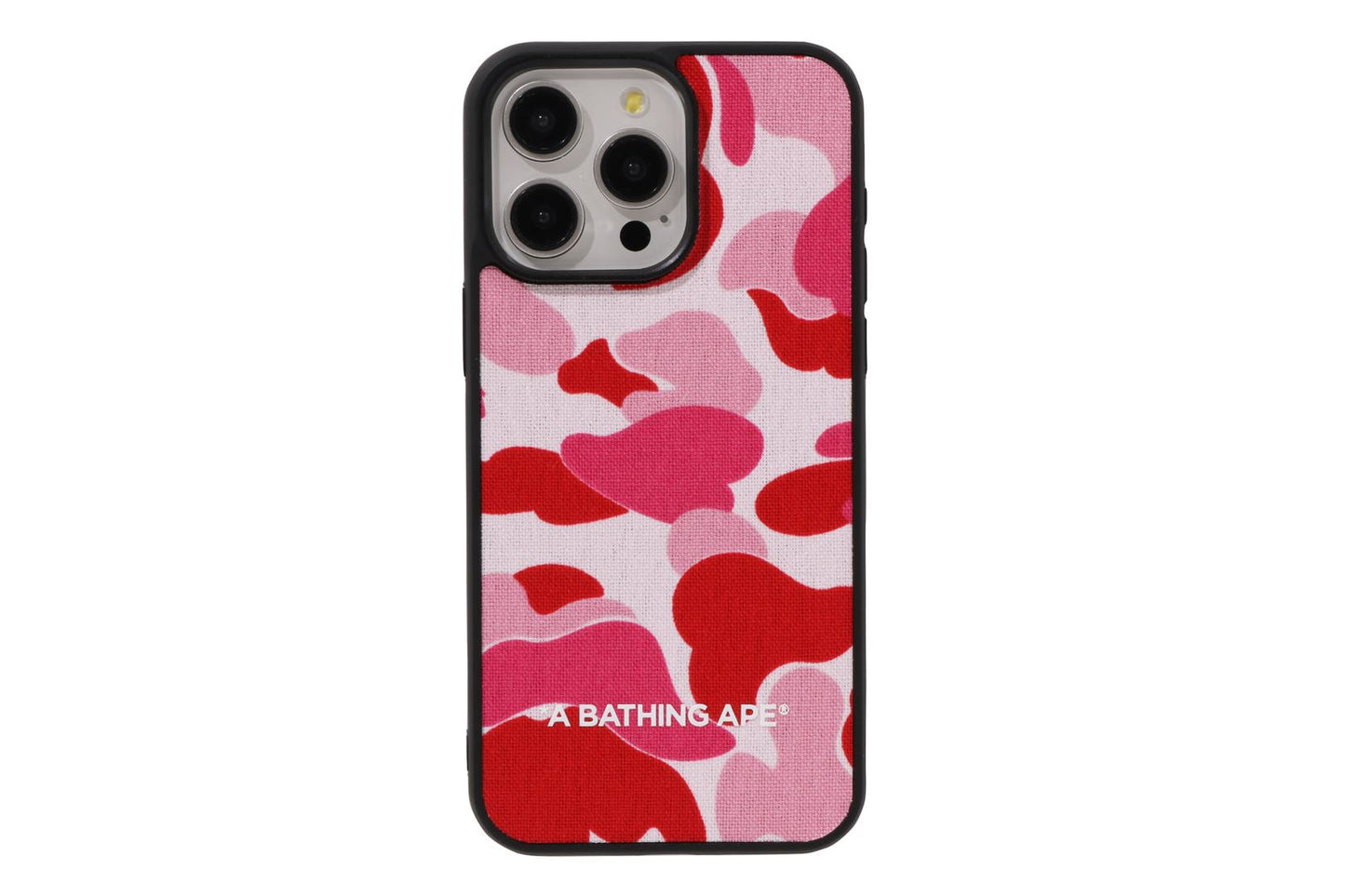 BAPE ABC CAMO CLOTH FABRIC IPHONE 15 PRO MAX CASE