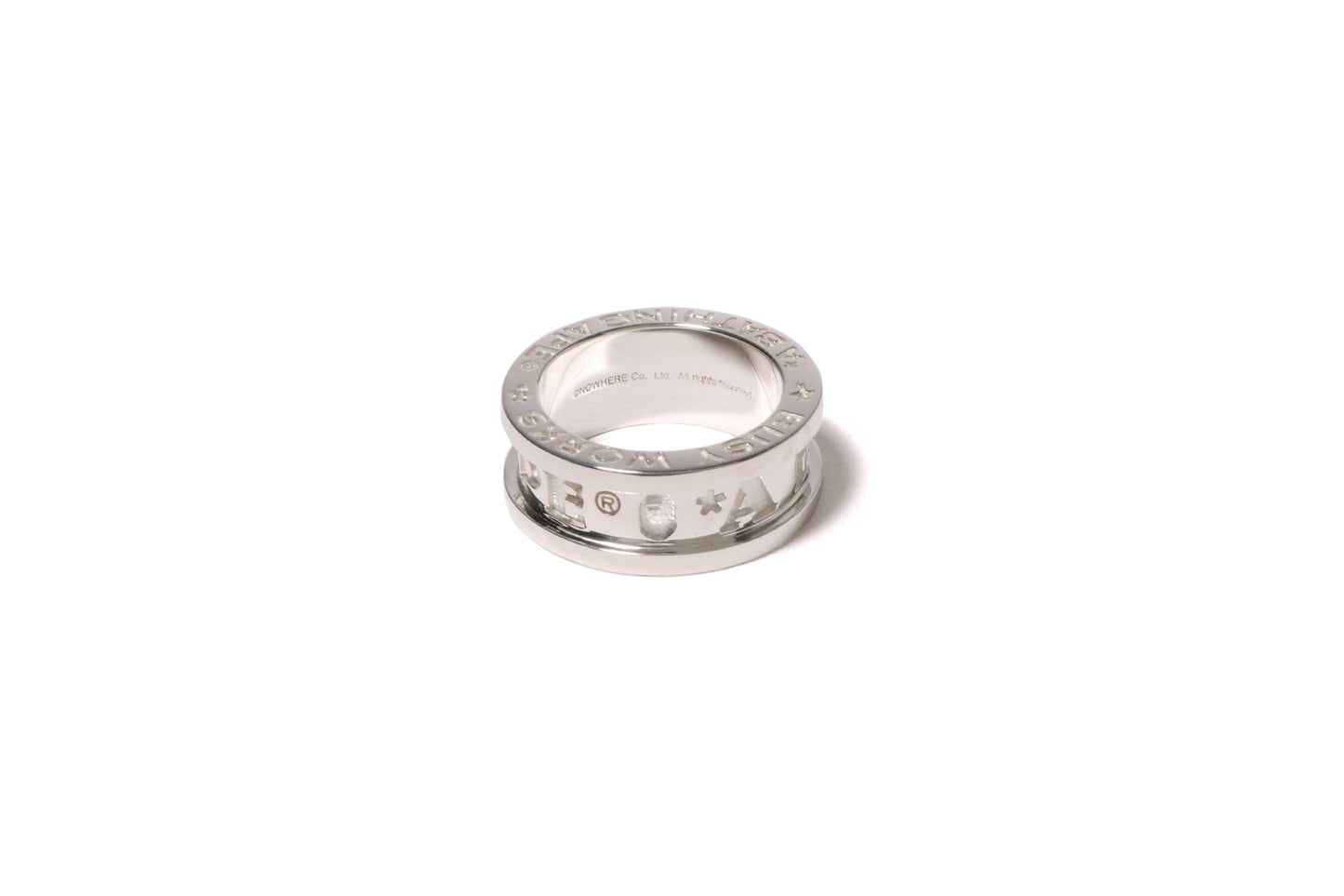 BAPE LOGO RING